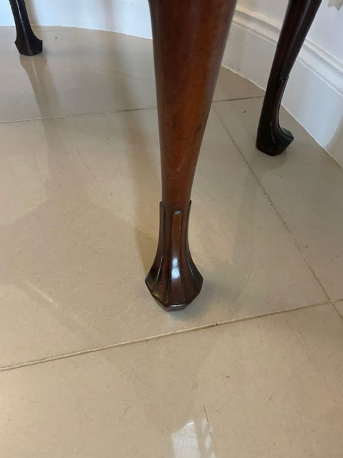 FINE ANTIQUE 18TH CENTURY GEORGE II IRISH CHIPPENDALE QUALITY MAHOGANY CARDSIDE TABLE - ADDITIONAL PHOTO 1