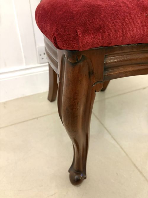 SUPERB QUALITY SET OF SIX ANTIQUE VICTORIAN MAHOGANY DINING CHAIRS - ADDITIONAL PHOTO 3