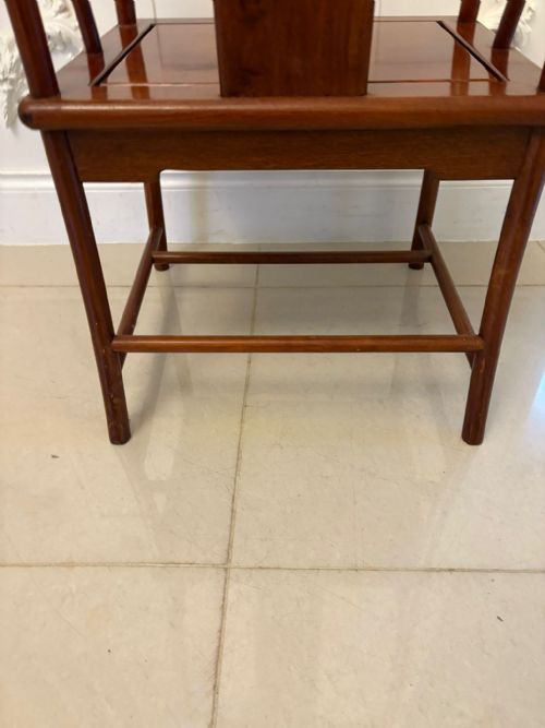 UNUSUAL ANTIQUE CHINESE ARMCHAIR - ADDITIONAL PHOTO 1