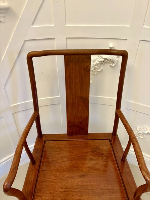 UNUSUAL ANTIQUE CHINESE ARMCHAIR - ADDITIONAL PHOTO 4