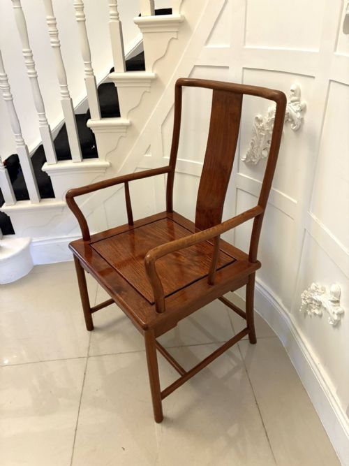 UNUSUAL ANTIQUE CHINESE ARMCHAIR - ADDITIONAL PHOTO 5