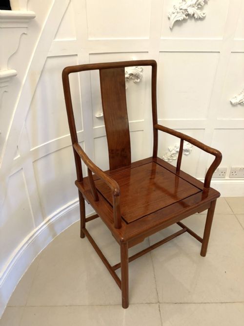 UNUSUAL ANTIQUE CHINESE ARMCHAIR - ADDITIONAL PHOTO 6
