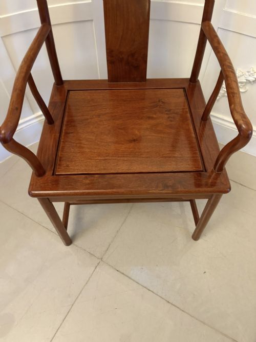 UNUSUAL ANTIQUE CHINESE ARMCHAIR - ADDITIONAL PHOTO 7