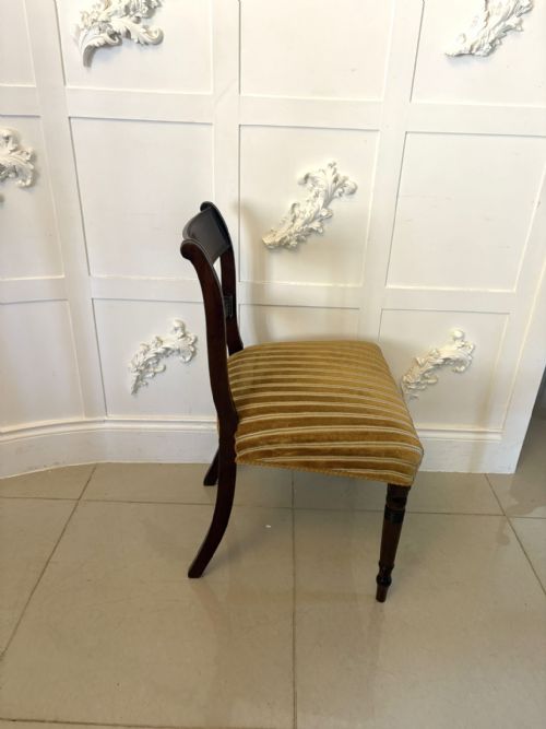 PAIR OF ANTIQUE GEORGE III QUALITY MAHOGANY SIDE CHAIRS - ADDITIONAL PHOTO 2