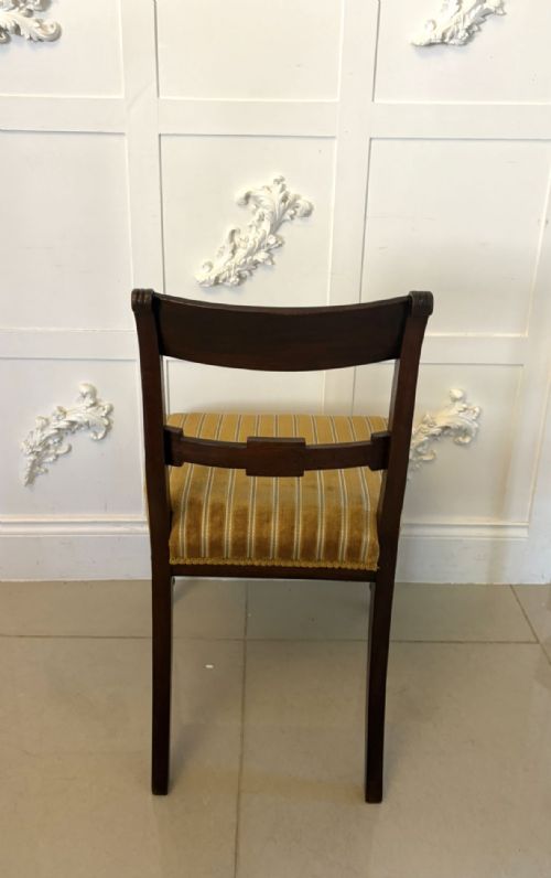 PAIR OF ANTIQUE GEORGE III QUALITY MAHOGANY SIDE CHAIRS - ADDITIONAL PHOTO 3