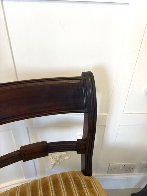 PAIR OF ANTIQUE GEORGE III QUALITY MAHOGANY SIDE CHAIRS - ADDITIONAL PHOTO 9