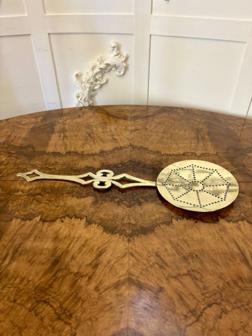 ANTIQUE VICTORIAN QUALITY BRASS SKIMMER - ADDITIONAL PHOTO 2