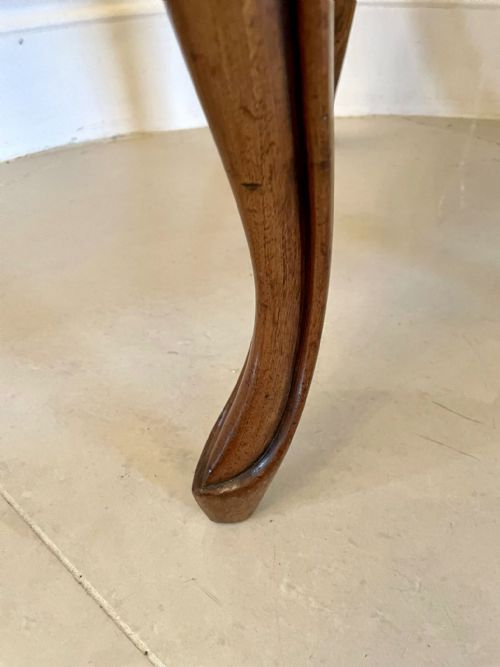 FINE QUALITY ANTIQUE VICTORIAN SET OF SIX WALNUT DINING CHAIRS - ADDITIONAL PHOTO 13
