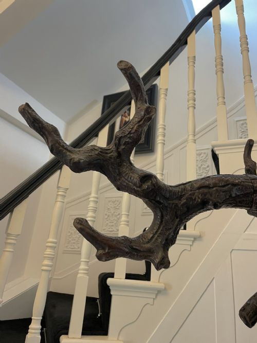 MAGNIFICENT EXHIBITION QUALITY ANTIQUE BLACK FOREST BEAR OAK TREE HALL STAND - ADDITIONAL PHOTO 9