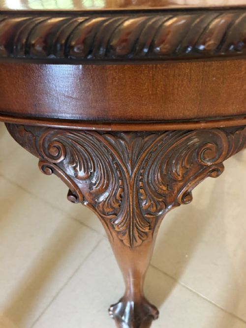fig 1. Outstanding Quality Antique Victorian Carved Mahogany 14 Seater Extending Dining Table
