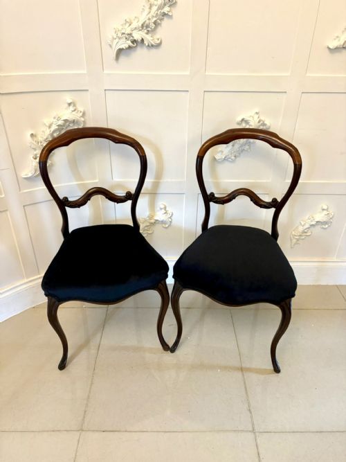 SUPERB QUALITY SET OF TEN ANTIQUE VICTORIAN ROSEWOOD DINING CHAIRS - ADDITIONAL PHOTO 9