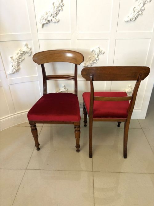 SET OF 10 ANTIQUE VICTORIAN QUALITY MAHOGANY DINING CHAIRS BY HOLLAND AND SONS - ADDITIONAL PHOTO 9