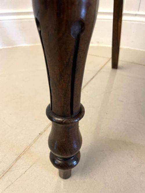 SET OF SIX ANTIQUE VICTORIAN QUALITY ROSEWOOD DINING CHAIRS - ADDITIONAL PHOTO 6