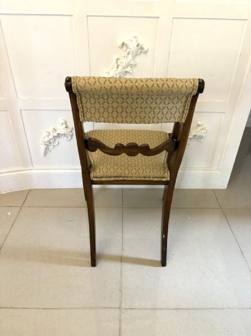 EXHIBITION QUALITY SET OF EIGHT ANTIQUE REGENCY MAHOGANY DINING CHAIRS - ADDITIONAL PHOTO 2