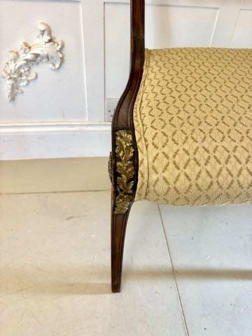 EXHIBITION QUALITY SET OF EIGHT ANTIQUE REGENCY MAHOGANY DINING CHAIRS - ADDITIONAL PHOTO 17