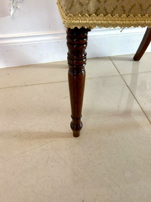 ANTIQUE GEORGE III QUALITY SHERATON SET OF EIGHT DINING CHAIRS - ADDITIONAL PHOTO 7