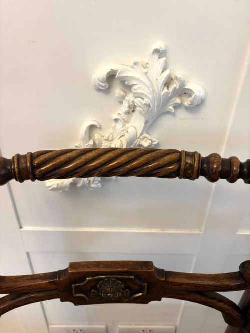 ANTIQUE REGENCY MAHOGANY DINING CHAIRS SET OF SIX WITH CANE SEATS FIVE SINGLES ONE CARVER - ADDITIONAL PHOTO 11
