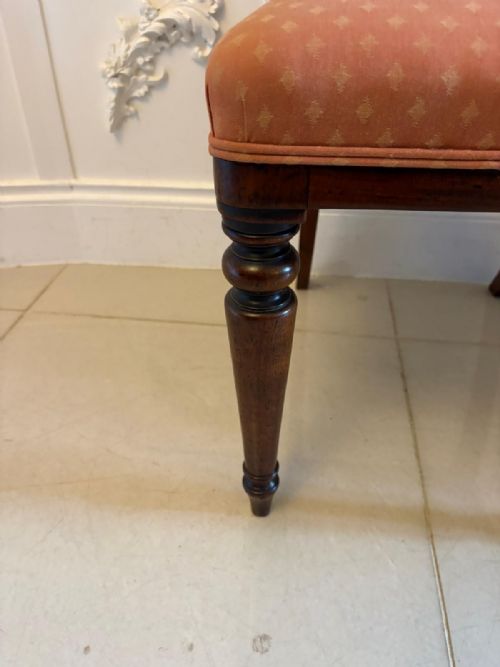 ANTIQUE REGENCY MAHOGANY SET OF 6 DINING CHAIRS INCLUDING 2 CARVERS - ADDITIONAL PHOTO 18