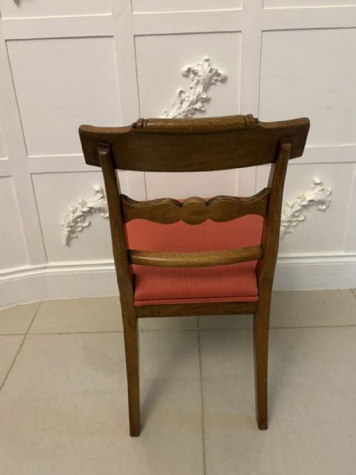 ANTIQUE REGENCY SET OF 12 MAHOGANY DINING CHAIRS INCLUDING 2 CARVERS - ADDITIONAL PHOTO 16
