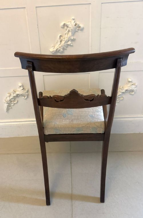 ANTIQUE PAIR OF REGENCY ROSEWOOD SIDE CHAIRS - ADDITIONAL PHOTO 2