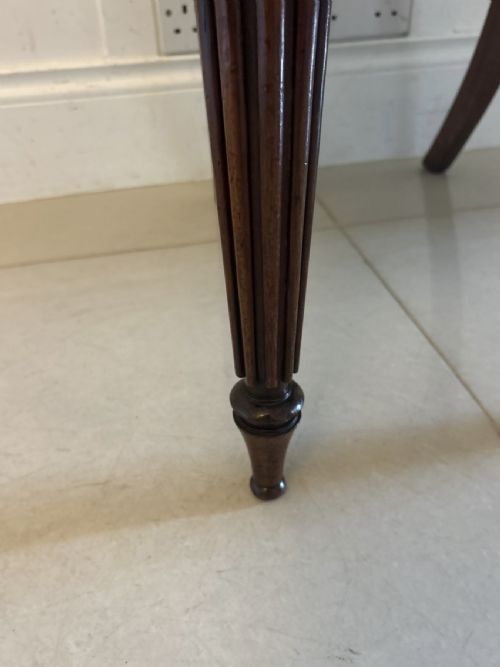 ANTIQUE PAIR OF REGENCY ROSEWOOD SIDE CHAIRS - ADDITIONAL PHOTO 3