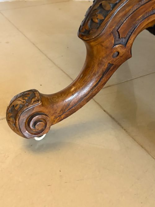 ANTIQUE VICTORIAN BURR WALNUT 6 SEATER OVAL TILTTOP CENTRE DINING TABLE - ADDITIONAL PHOTO 10
