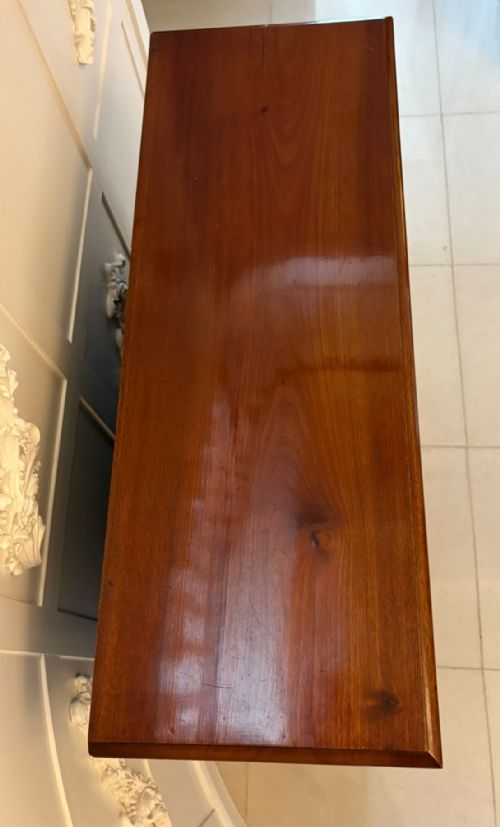 ANTIQUE VICTORIAN MAHOGANY GLAZED BOOKCASE DISPLAY CABINET - ADDITIONAL PHOTO 4