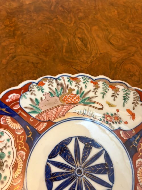 ANTIQUE JAPANESE MEIJI IMARI OVAL PORCELAIN DISHES PAIR - ADDITIONAL PHOTO 6