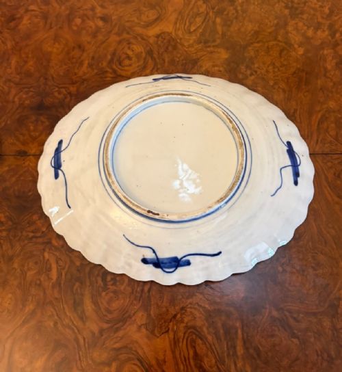 ANTIQUE JAPANESE MEIJI IMARI OVAL PORCELAIN DISHES PAIR - ADDITIONAL PHOTO 11