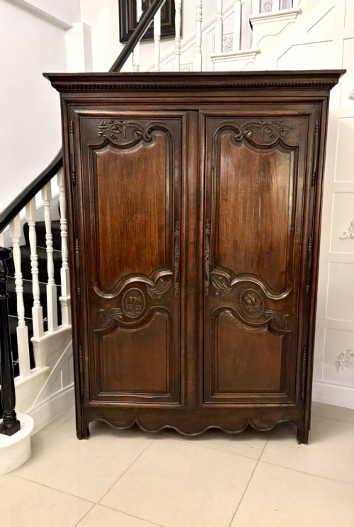 Magnificent Quality Late 17th Century Antique French Provincial Oak Armoire