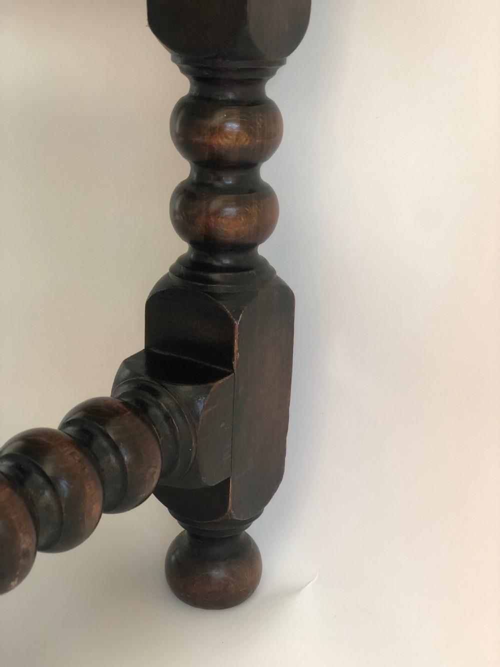 Unusual Bobbin Turned Small Victorian Coffee Table View II