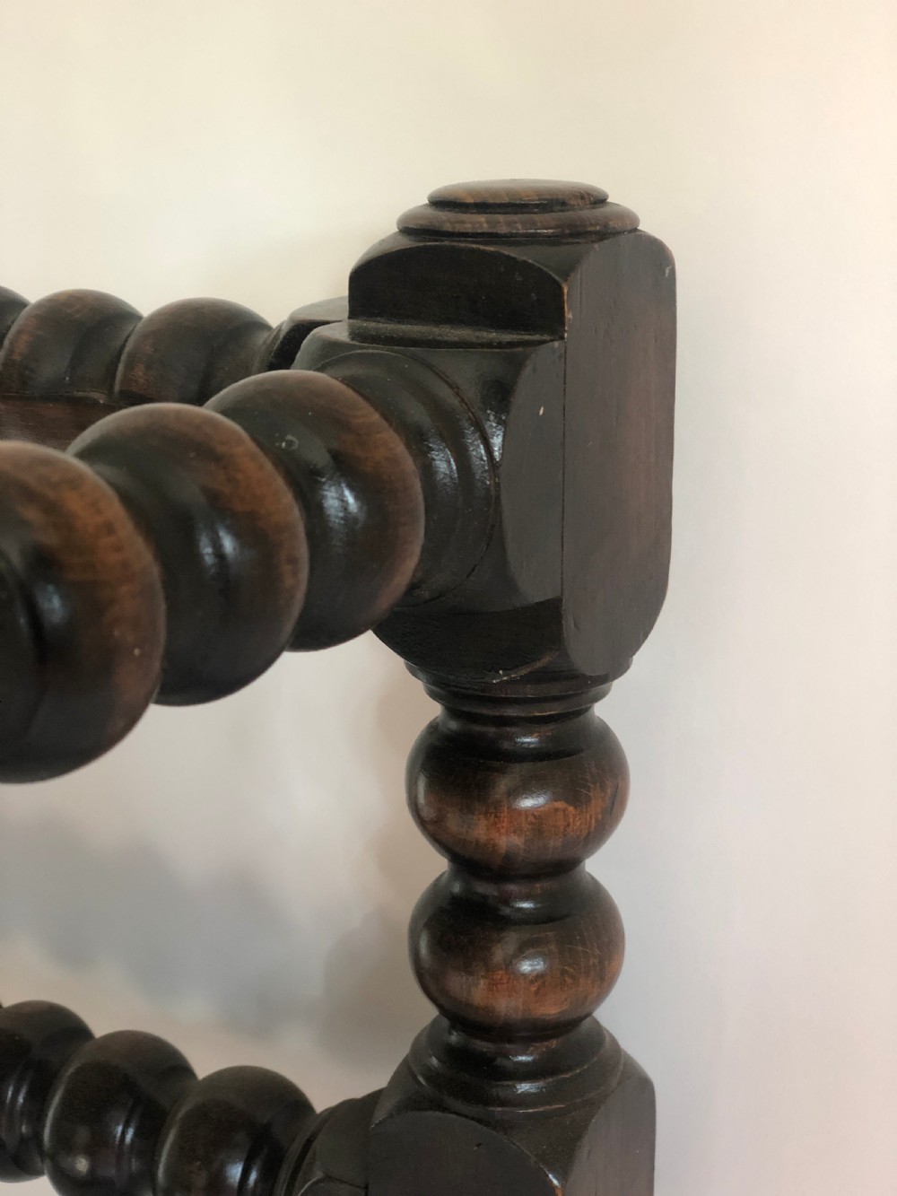 Unusual Bobbin Turned Small Victorian Coffee Table View III