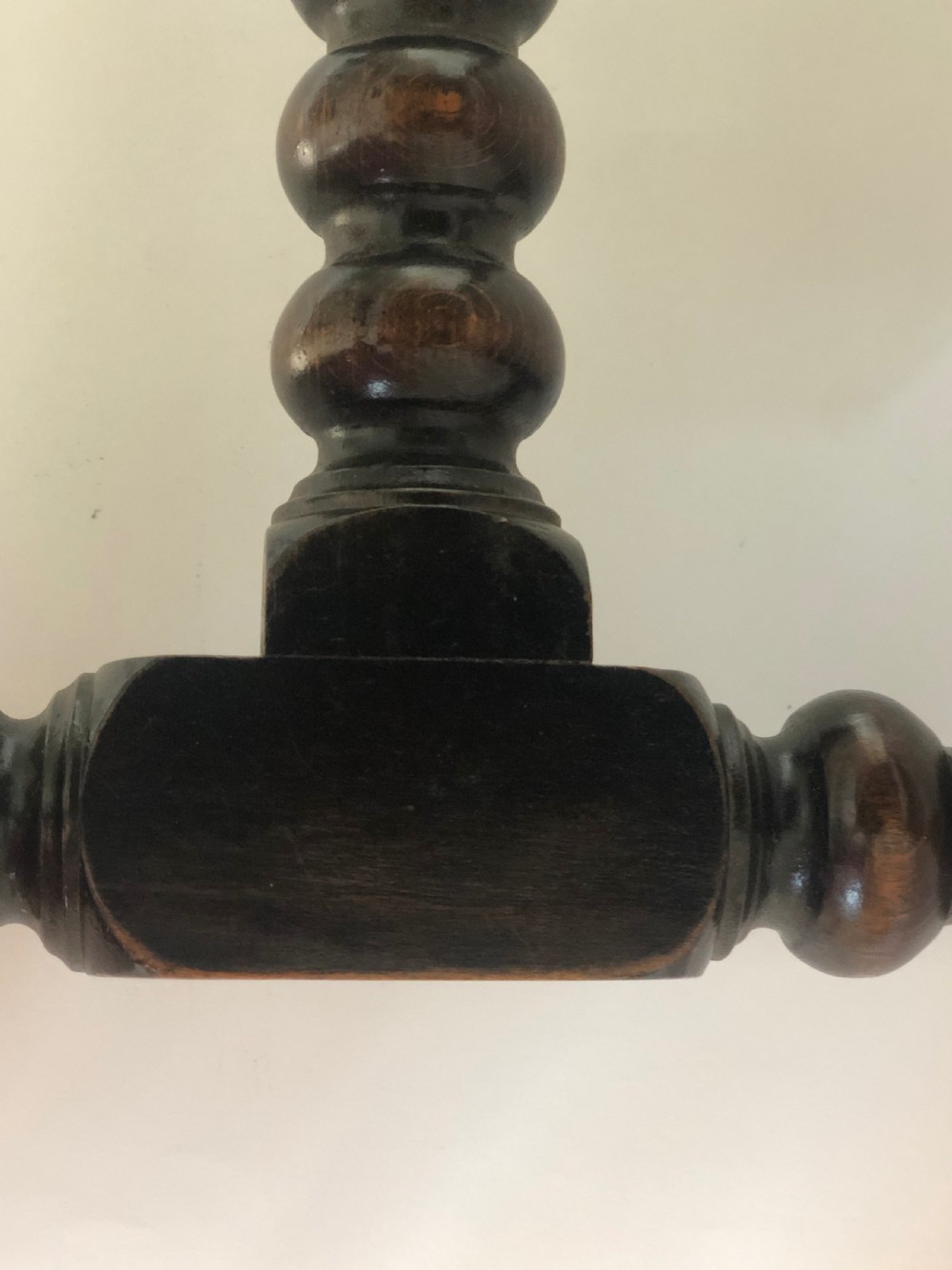 Unusual Bobbin Turned Small Victorian Coffee Table View IV