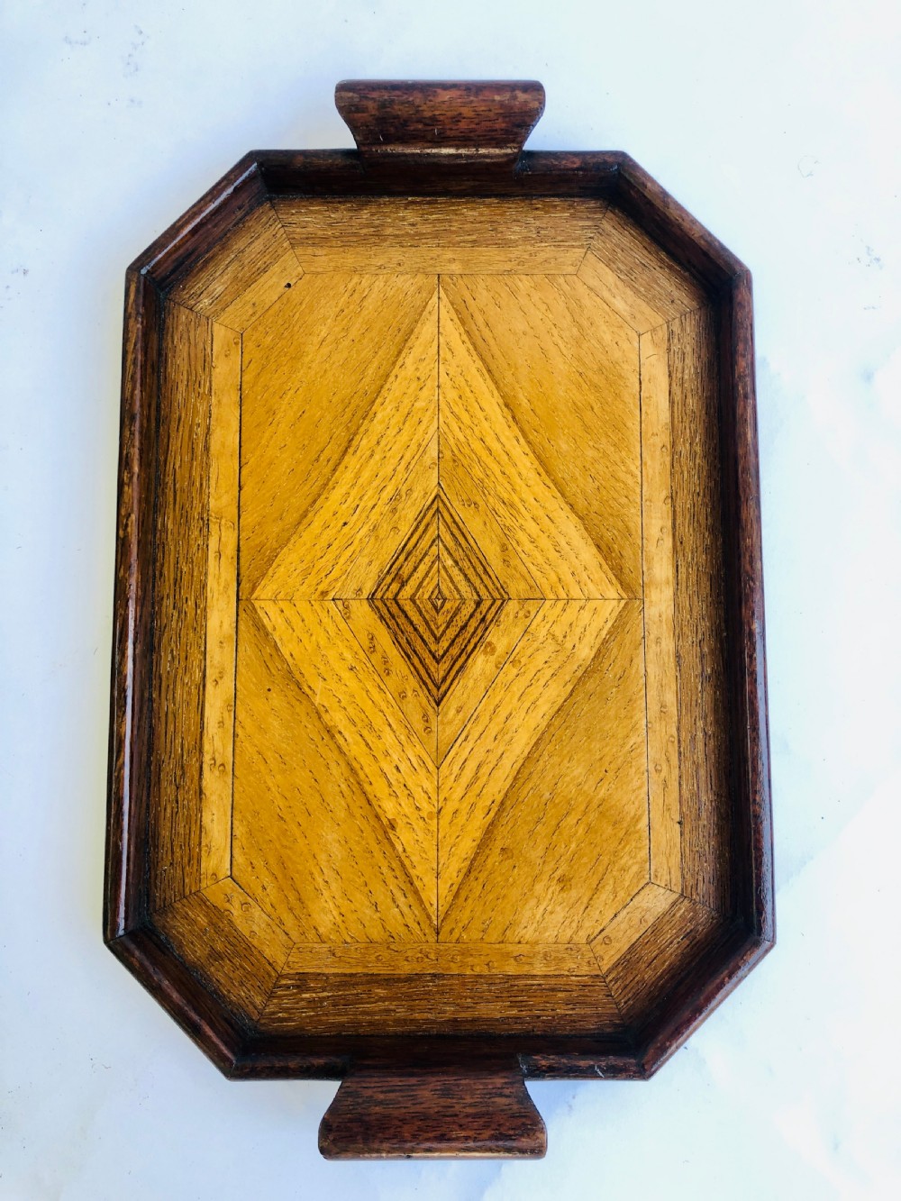 Unusual Set of 3 Art Deco Trays View II