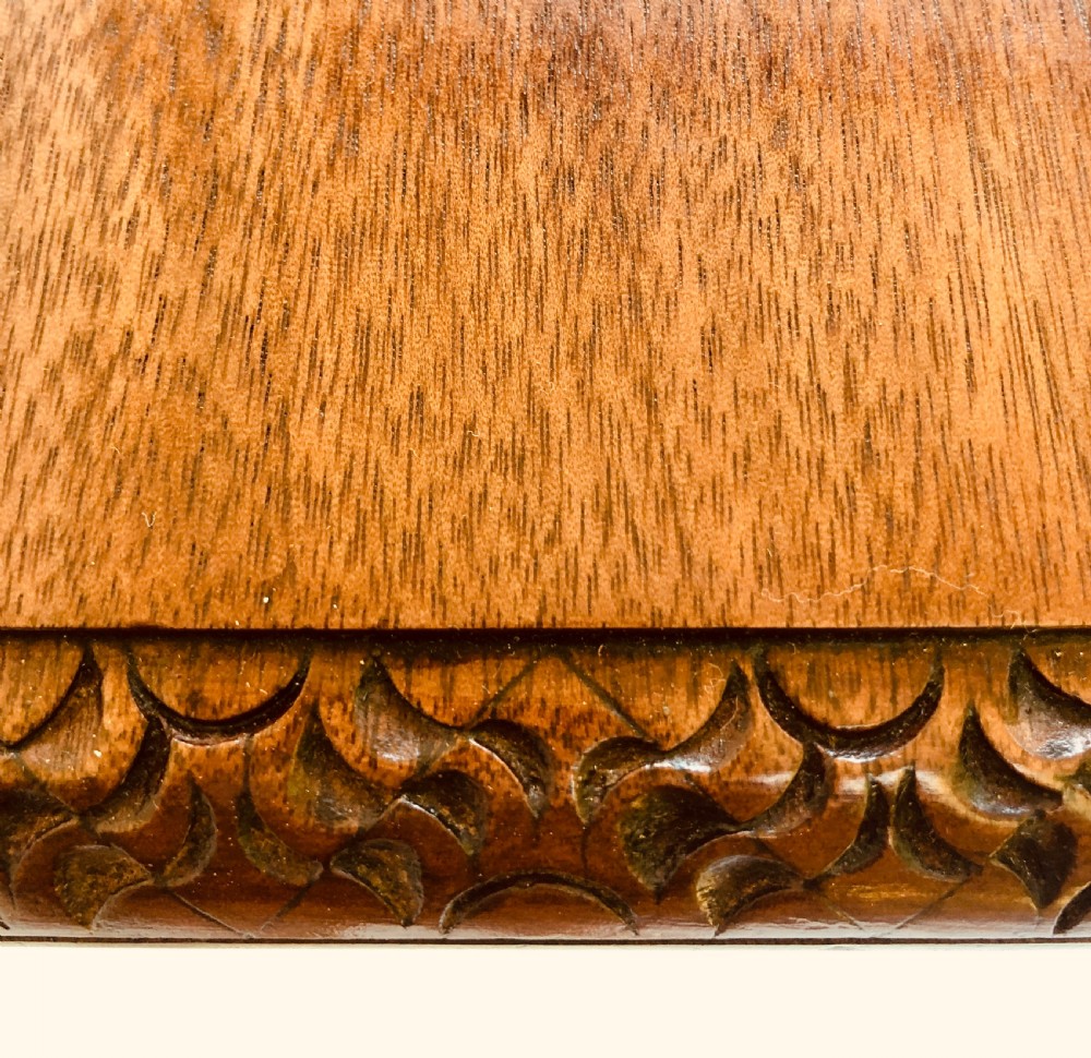 Quality Antique Mahogany Lamp/Side Table View VIII