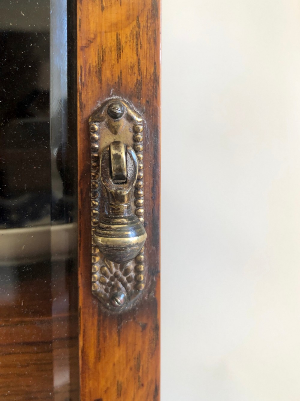 Unusual Oak Smokers Cabinet View II