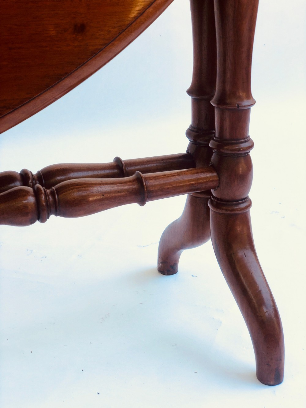 Quality Antique Mahogany Sutherland Table View VIII