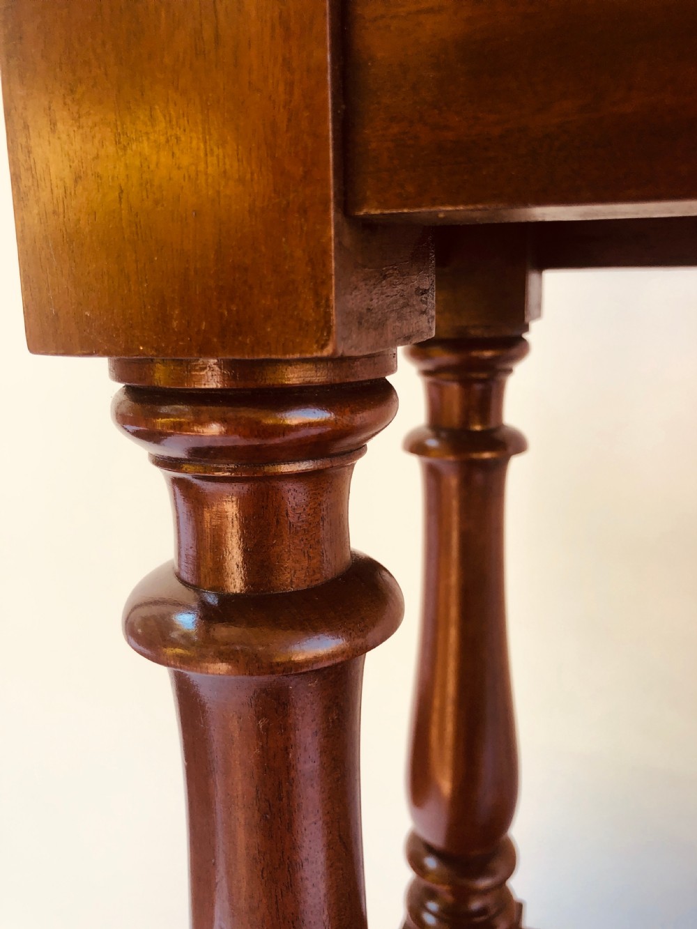 Quality Small Antique Mahogany Dumbwaiter View V