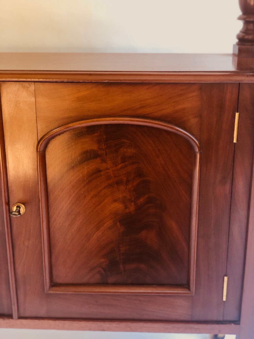Quality Small Antique Mahogany Dumbwaiter View VII