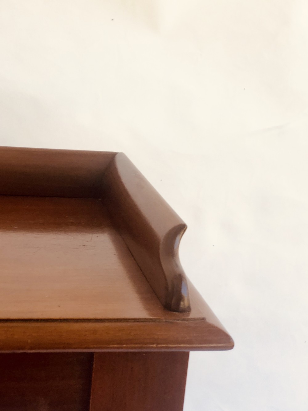 Quality Small Antique Mahogany Dumbwaiter View VIII