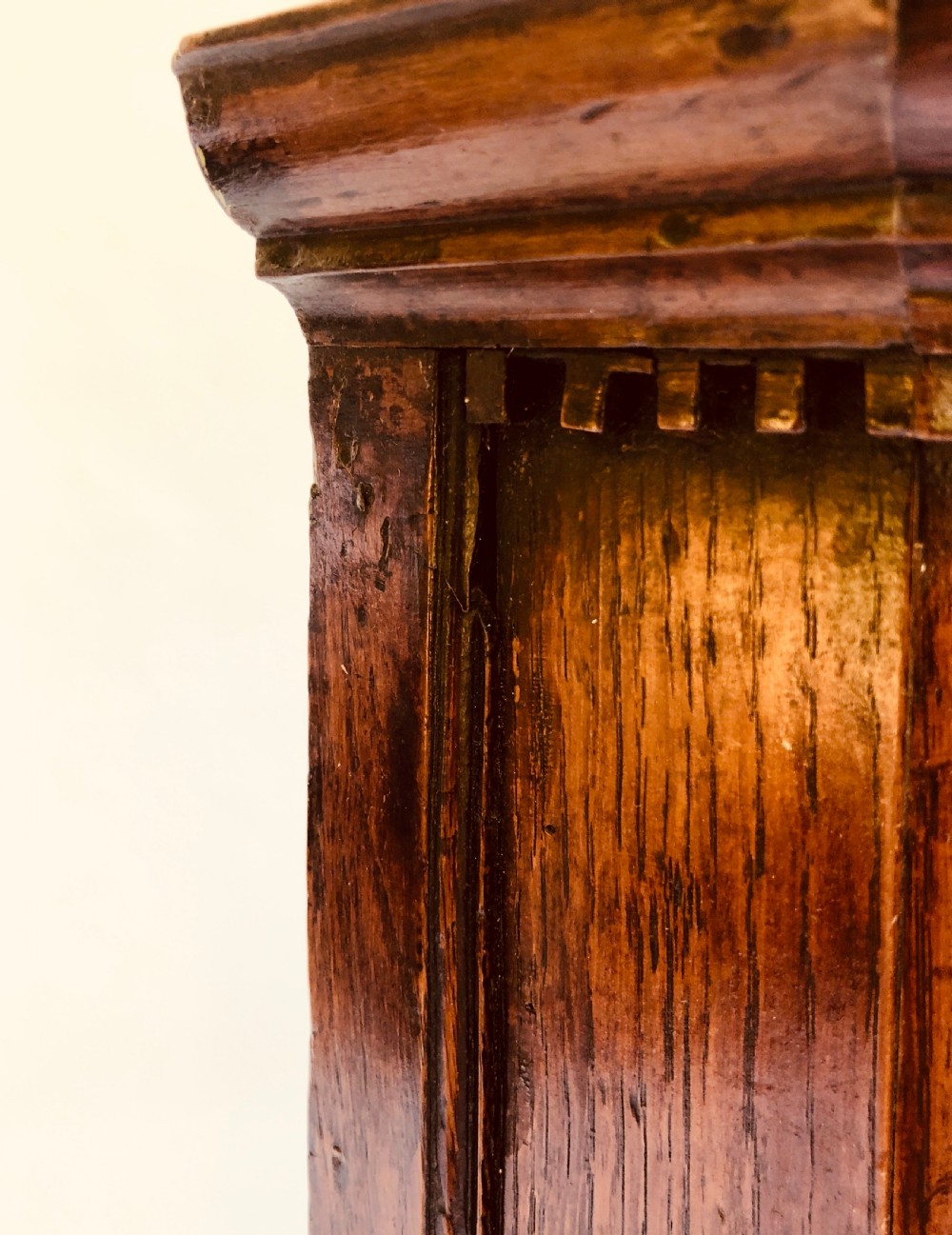  Antique Elm Corner Cabinet c.1780 View VI