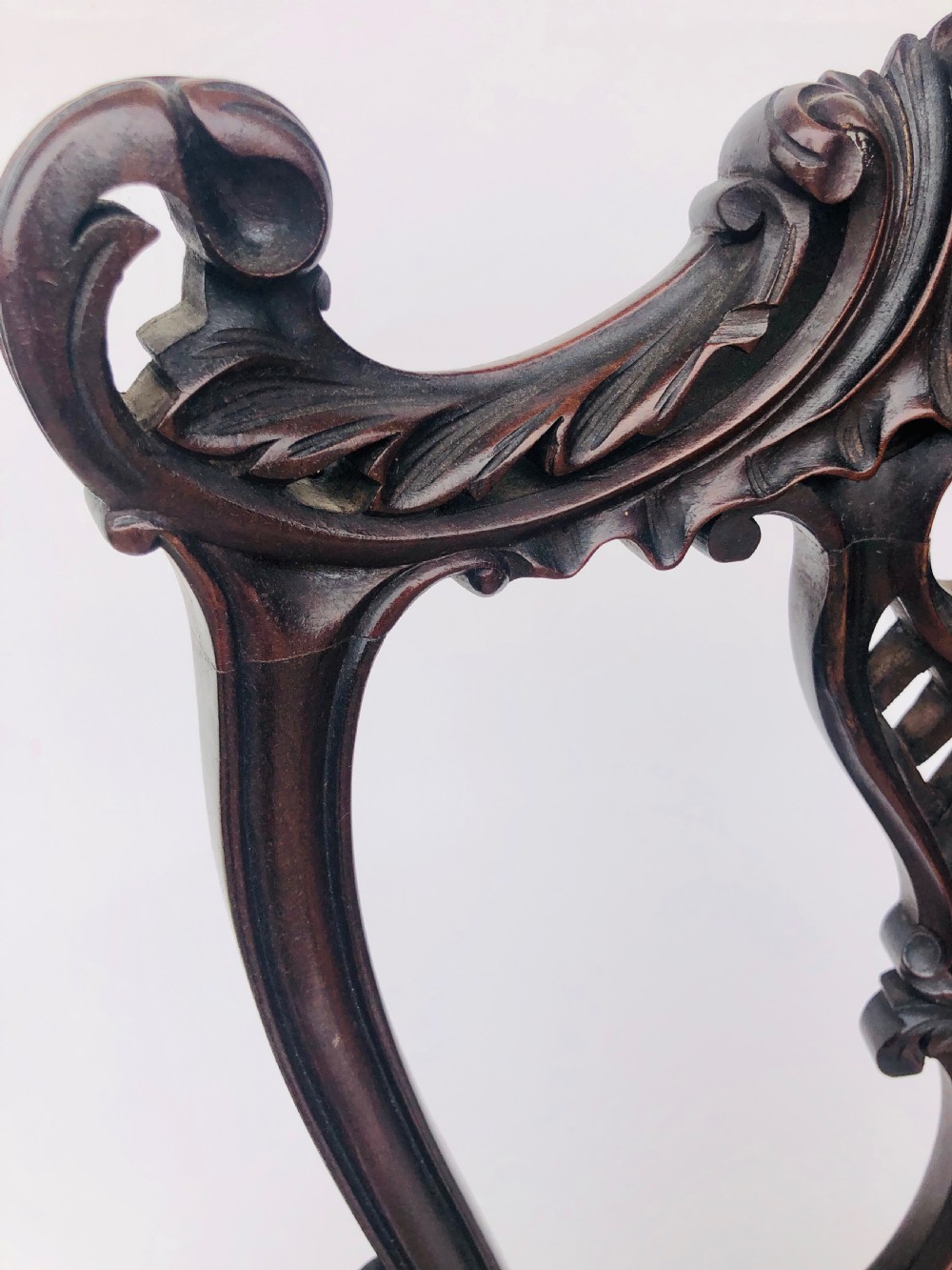 Fine Quality Victorian Carved Armchair  View IV