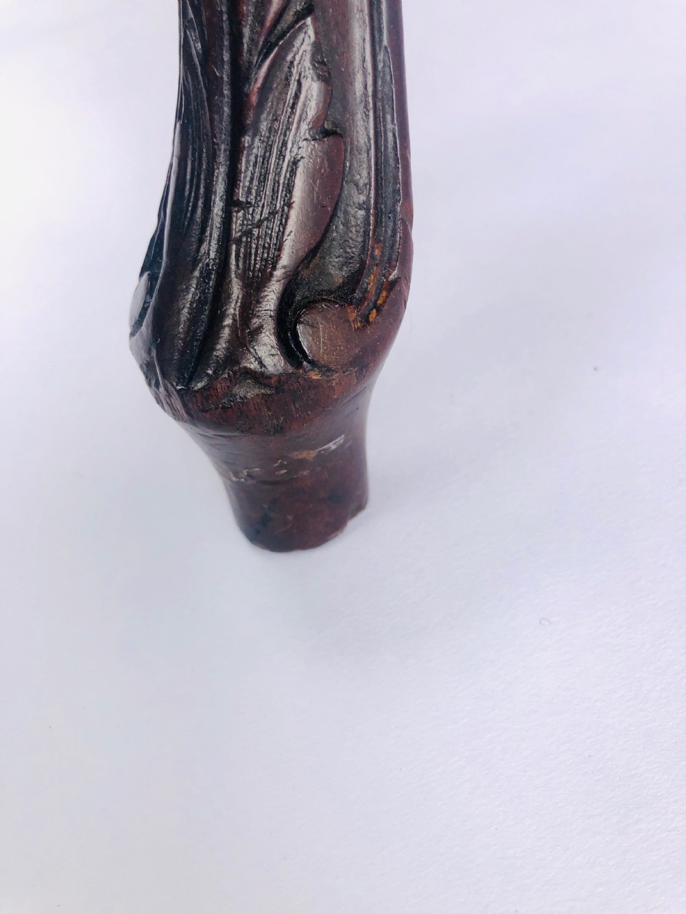 Quality Victorian Mahogany Carved Elbow Chair View X