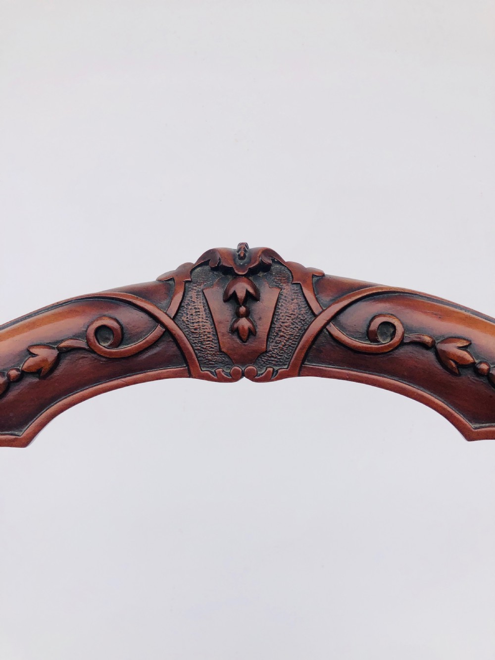 Quality Pair of  Victorian Walnut Cabriole Legged Side Chairs View II