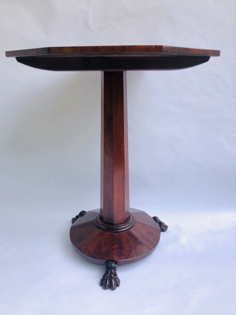 William IV Mahogany Lamp Table