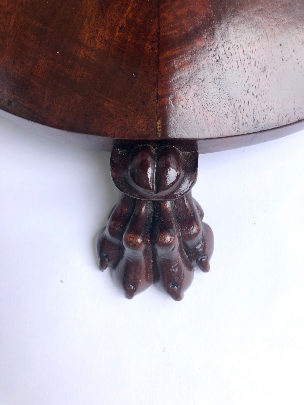 William IV Mahogany Lamp Table View II