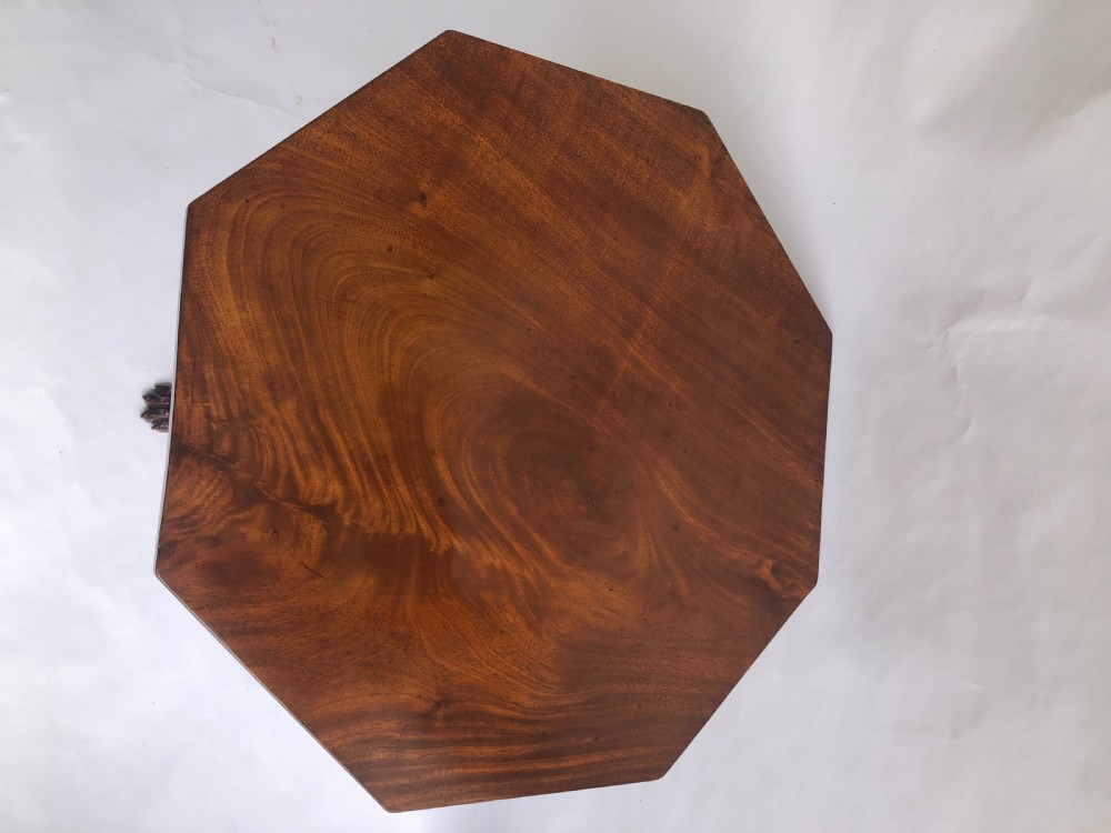 William IV Mahogany Lamp Table View III