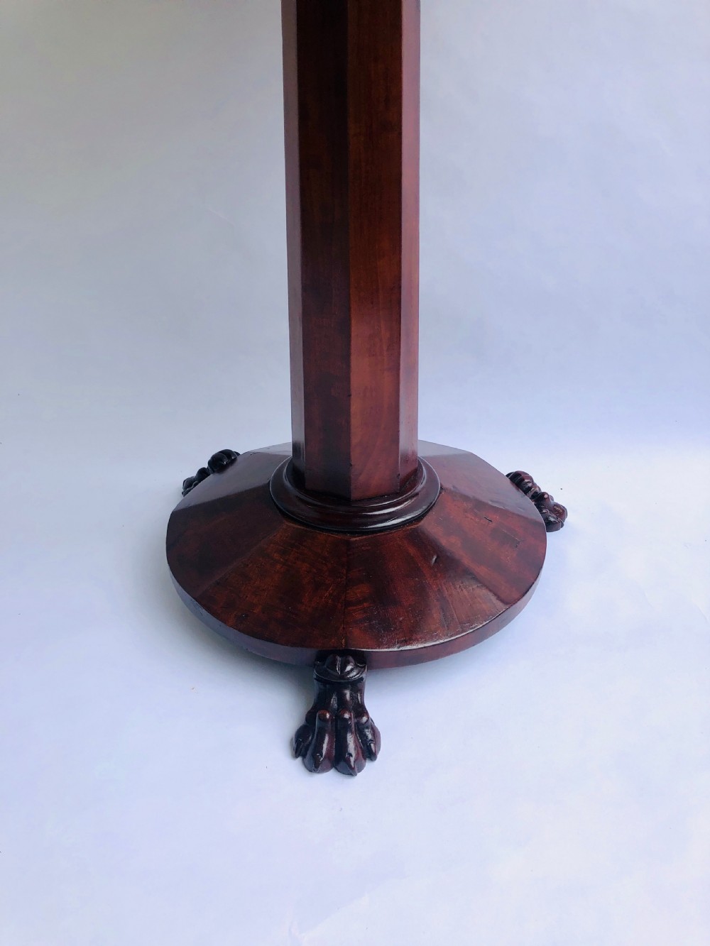 William IV Mahogany Lamp Table View IV