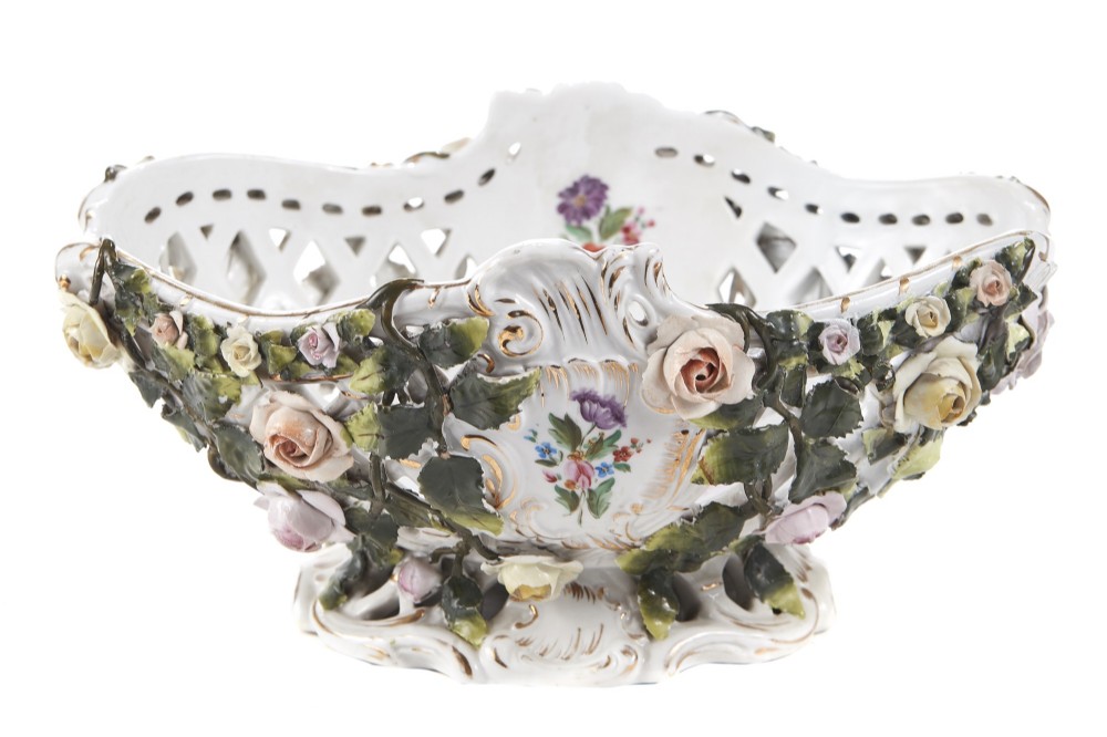  Maissen Style Lattice Work Basket Dish