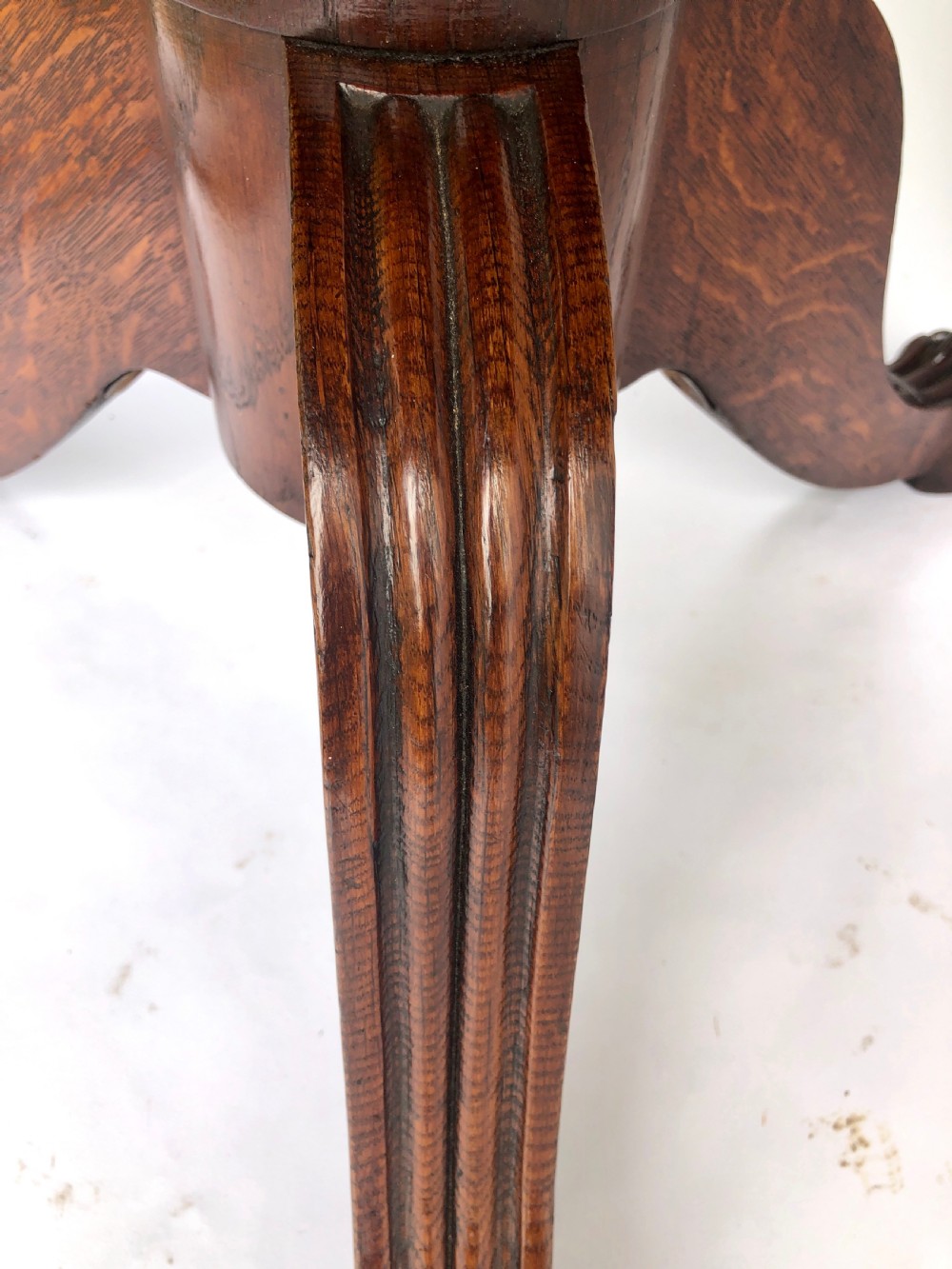 Quality Antique Regency Oak Centre Table View V